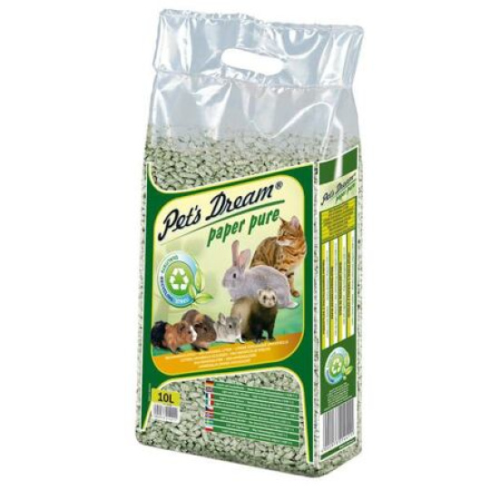 Pets dream - PAPER PUR papírová podestýlka 10 l (4,3 kg)