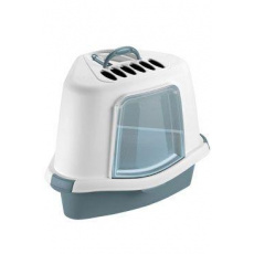 WC mačka CATHY rohové kryté modrá Zolux