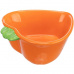 Keramická miska MRKVA (morča, králik), 180 ml/ 12 x 11 cm, oranžová