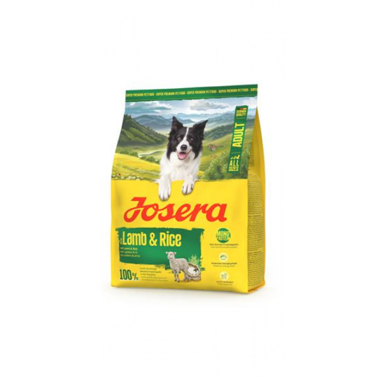 Josera Dog Adult s jahňacím a ryžou 3 kg