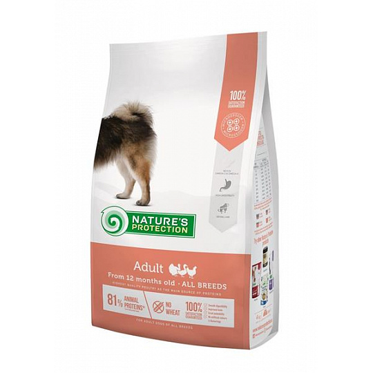 Natures P dog adult adult poultry 4 kg Natures P dog adult adult poultry 4 kg