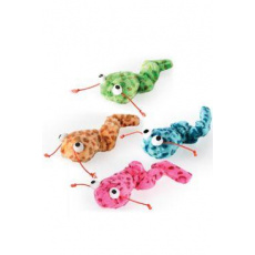 Hračka mačka Červík vibrujúci 17cm