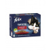 Nestlé FELIX Fantastic cat Multipack hovädzie, hydina, zelená fazuľka & jahňa, kura, paradajky & morka, kačka v želé kapsička 12x85 g