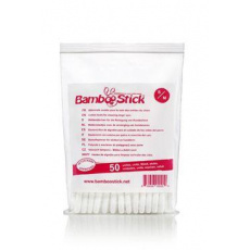 Tyčinky vatové BambooStick S/M pro čišt. uší psů 50ks