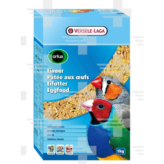 VL Orlux Eggfood Dry Tropical Finches - suché vaječné krmivo pre exoty s gammarusmi 1 kg