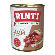 Rinti Dog Kennerfleisch konzerva jahňa 800g