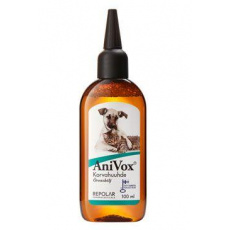 AniVox Čistič uší s výťažkami z živice 100ml