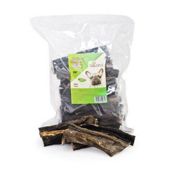 NATURECA pochúťka Hovädzie držky sušené 15cm 500g