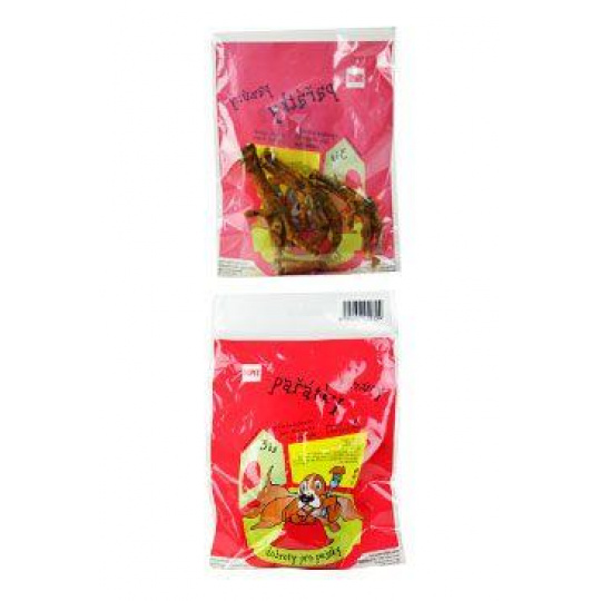 Pochúťka sušená MAPES hydinové pazúriky 3ks