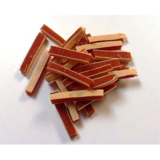 Pamlsek Salač Sendvič kura a treska mini 2 cm, 100 g