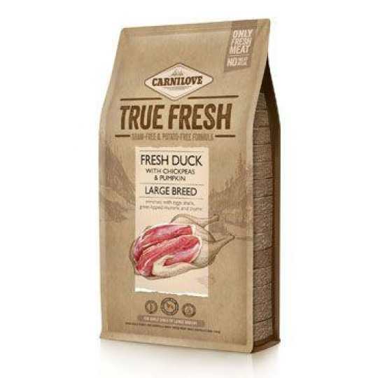 Carnilove Dog True Fresh Duck Large Breed 4kg Carnilove Dog True Fresh Duck Large Breed 4kg