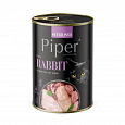 NEW PIPER CAT konzerva pre sterilizované mačky, s králikom, 400g