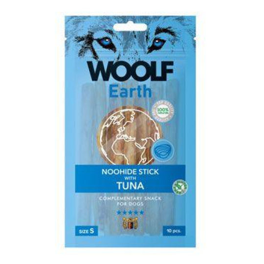 Pamlsok Woolf Dog Earth NOOHIDE S Tuniak 90 g