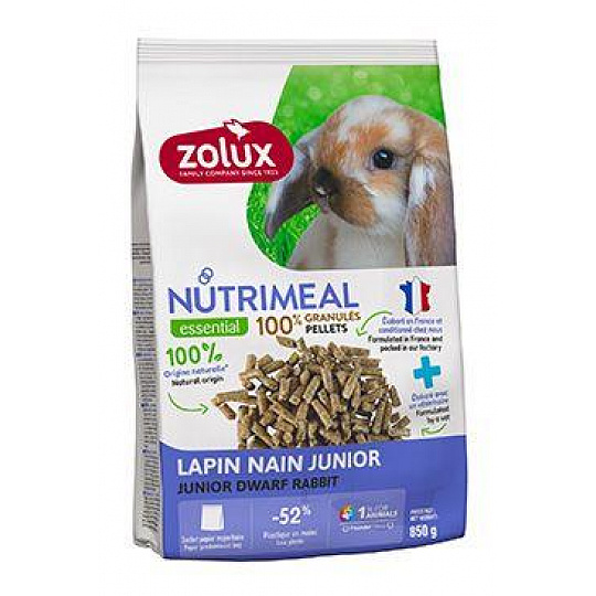 Krmivo pro králíky Junior NUTRIMEAL 850g Zolux Krmivo pro králíky Junior NUTRIMEAL 850g Zolux