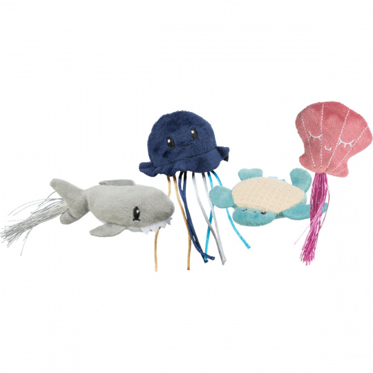 Sea Animal - morské zvieratká s catnipom, 5-8 cm, rôzne druhy Sea Animal - morské zvieratká s catnipom, 5-8 cm, rôzne druhy