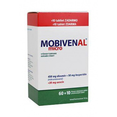 MOBIVENAL micro 60+10tbl zadarmo