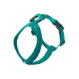 Postroj Y Hurtta Casual ECO pávia zeleň 30-35cm