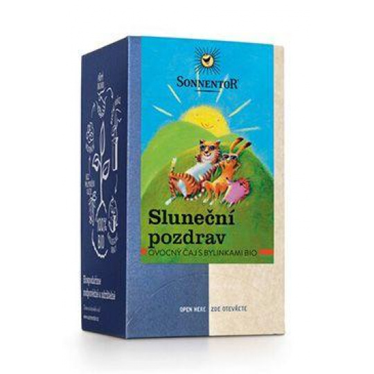 Čaj Sonnentor Slnečný pozdrav 18x2,5g
