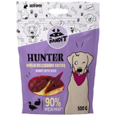 Pamlsok Mr. Bandit hunter rabbit with duck 500g