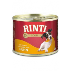 Rinti Dog Gold konzerva kuracie 185g Rinti Dog Gold konzerva kuracie 185g