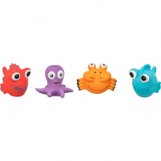 Sea Animals - morské zvieratká, 9-12 cm, latexová hračka so zvukom, rôzne druhy