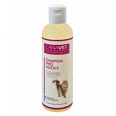 CANAVET šampón pre mačky s antipar.prísadou Canabis CC 250ml