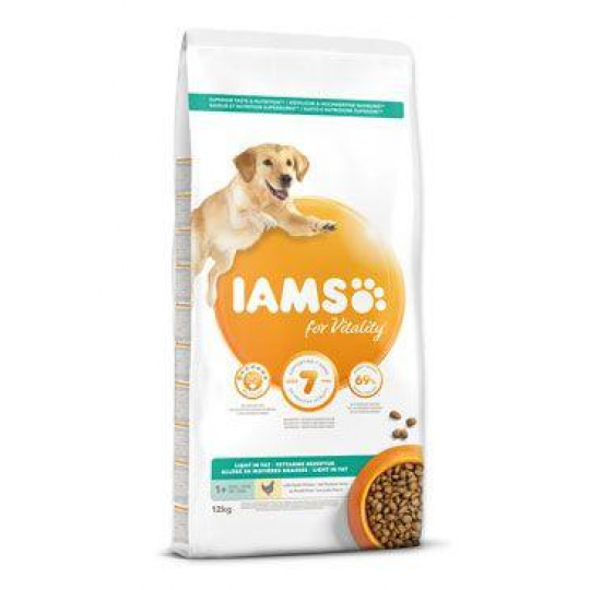 Iams Dog Adult Weight Control Chicken 12kg