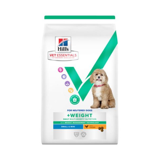 HILLS VE Canine Multi benefit Adult Weight Small & Mini Chicken 2 kg NOVÉ