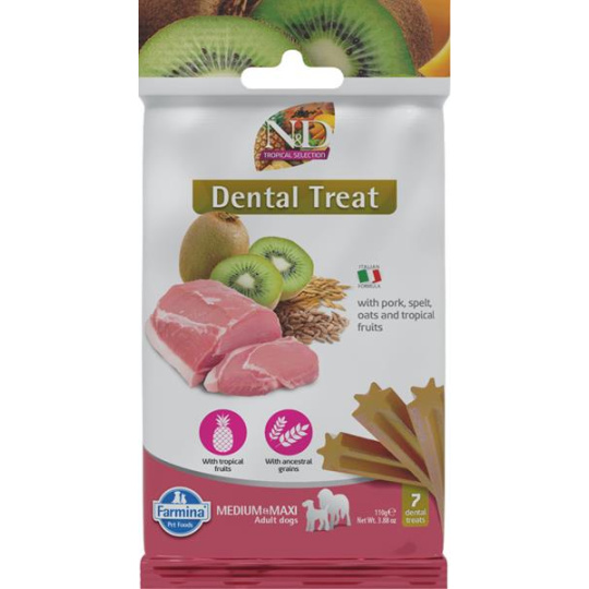 Pamlsok Farmina ND Tropical Selection Pork Adult medium & maxi 110g