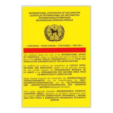 Očkovací preukaz pes MSD medzinárodný 1ks Očkovací preukaz pes MSD medzinárodný 1ks