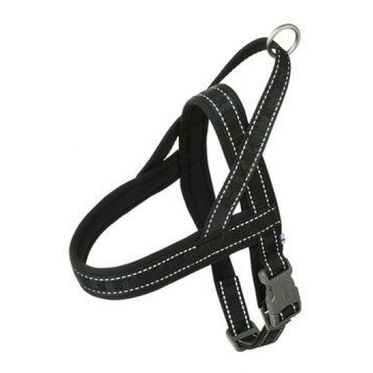 Postroj Hurtta Casual ECO čierny 50-60cm Postroj Hurtta Casual ECO čierny 50-60cm