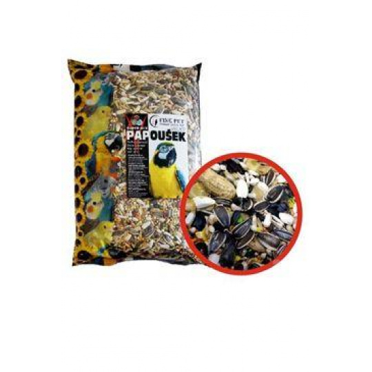 FINE PET Super Mix Veľký Papagáj 800g