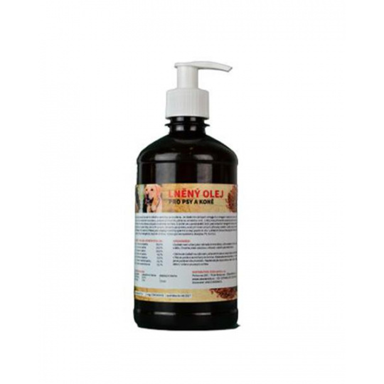Olej ľanový ZEUS 500 ml Olej ľanový ZEUS 500 ml