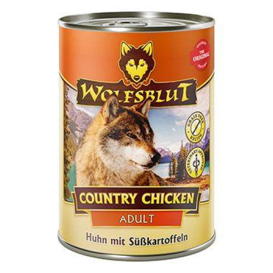 Wolfsblut Dog Adult Country Chicken konz. 395g