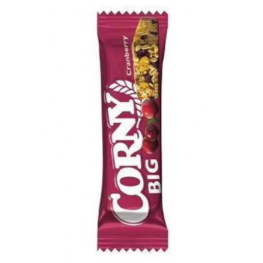 Cukrovinky musli tyč. Corny Big brusnica 50g