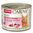 ANIMONDA konzerva CARNY Adult - morka, kura+rak 200g