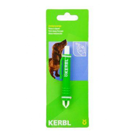 Kliešte na kliešte plast zelené Kerbl záves.karta 1ks