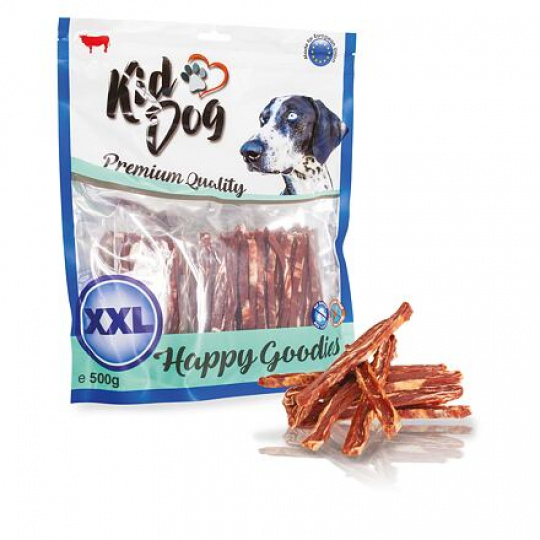 KIDDOG hovädzí steak v prúžku 500 g