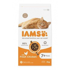 Iams Cat Senior Kuracie 2kg Iams Cat Senior Kuracie 2kg
