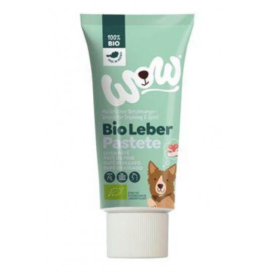 WOW Dog poch. Bio Pečeňová pasta 80g