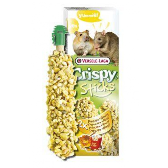 VL Crispy Sticks pro křečky/potkan Popcorn&Honey 110g