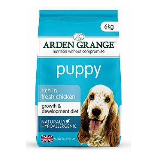 Arden Grange Dog Puppy/Junior bohaté na čerstvé kuracie mäso.6kg