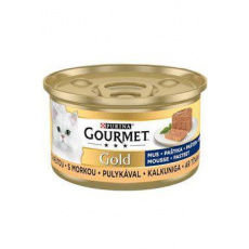 Gourmet Gold konz. mačka pašt. jemná morka 85g