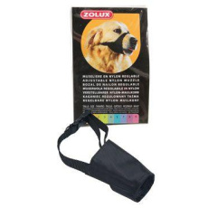 Náhubek fixační pes nylon nastavitelný T3 Zolux Náhubek fixační pes nylon nastavitelný T3 Zolux