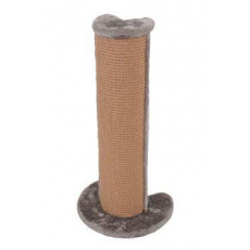 Škrabadlo stĺpik rohový sivá 64cm Zolux