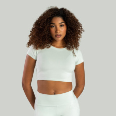 Dámske tričko Essential CropTop Moon Grey - STRIX Dámske tričko Essential CropTop Moon Grey - STRIX