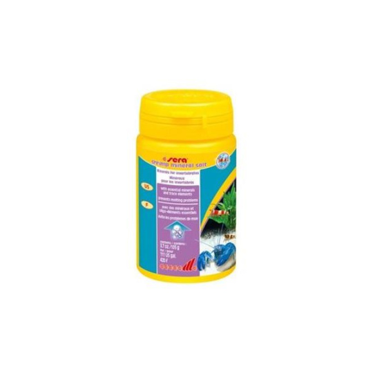 Sera Shrimp mineral salt krmivo pre bezstavovce 105 g