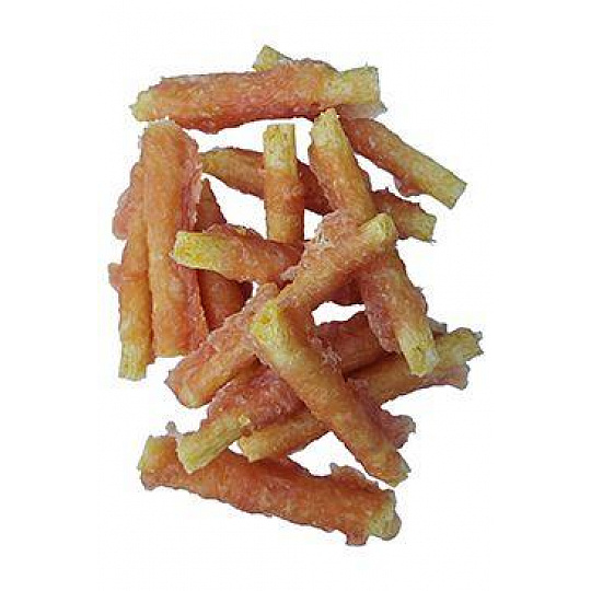 Pochúťka Ryžová trubička s kuracím mäsom 250g/30ks Pochúťka Ryžová trubička s kuracím mäsom 250g/30ks
