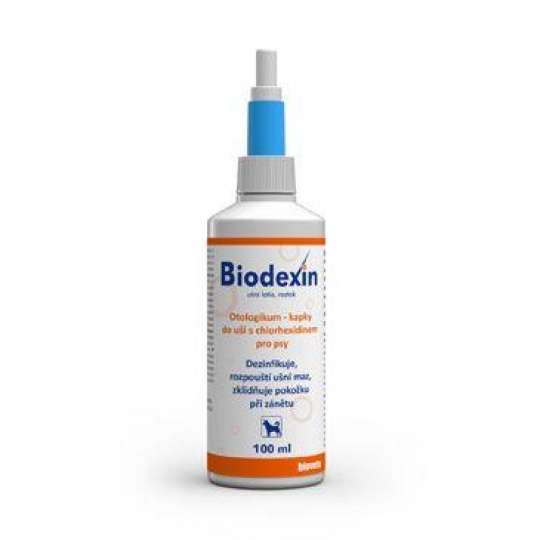 Biodexin Roztok na čistenie uší 100ml