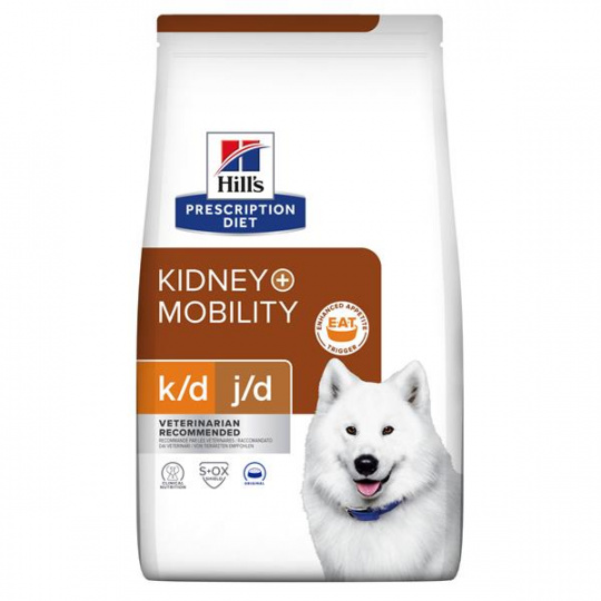HILLS PD Ca Adult k/d Kidney+Mobility Chicken 4 kg HILLS PD Ca Adult k/d Kidney+Mobility Chicken 4 kg